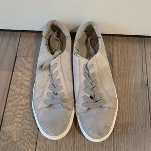 Kenneth Cole Grey Suede Sneakers
